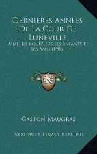 Dernieres Annees De La Cour De Luneville: Mme. De Boufflers Ses Enfants Et Ses Amis (1906)