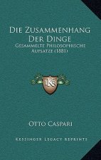 Die Zusammenhang Der Dinge: Gesammelte Philosophische Aufsatze (1881)