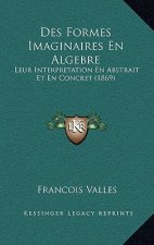 Des Formes Imaginaires En Algebre: Leur Interpretation En Abstrait Et En Concret (1869)