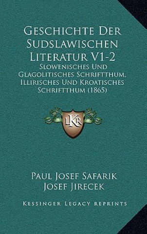Geschichte Der Sudslawischen Literatur V1-2: Slowenisches Und Glagolitisches Schriftthum, Illirisches Und Kroatisches Schriftthum (1865)