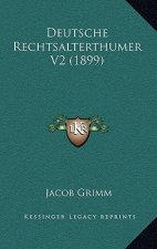 Deutsche Rechtsalterthumer V2 (1899)