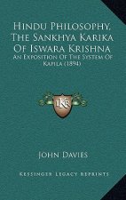 Hindu Philosophy, the Sankhya Karika of Iswara Krishna: An Exposition of the System of Kapila (1894)