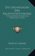 Die Grundlagen Der Relativitatstheorie: Popularwissenschaftlich Dargestellt (1921)