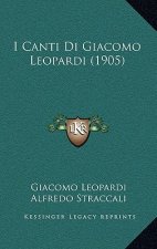 I Canti Di Giacomo Leopardi (1905)