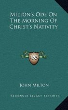 Milton's Ode On The Morning Of Christ's Nativity