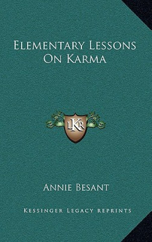 Elementary Lessons on Karma