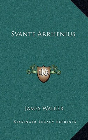 Svante Arrhenius