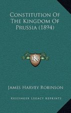 Constitution of the Kingdom of Prussia (1894)
