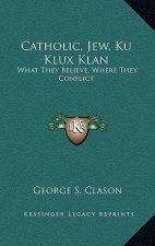 Catholic, Jew, Ku Klux Klan: What They Believe, Where They Conflict