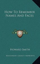 How To Remember Names And Faces