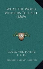 What The Wood Whispers To Itself (1869)