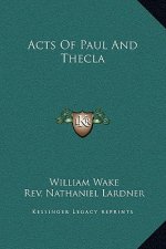 Acts Of Paul And Thecla