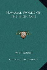 Havamal Words Of The High One