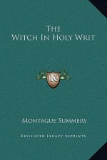 The Witch In Holy Writ