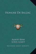 Honoré De Balzac