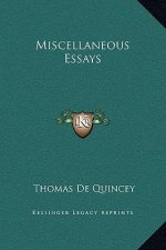 Miscellaneous Essays