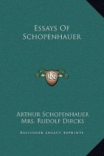 Essays Of Schopenhauer