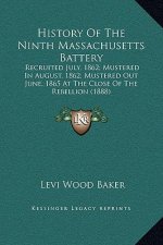 History Of The Ninth Massachusetts Battery: Recruited July, 1862; Mustered In August, 1862; Mustered Out June, 1865 At The Close Of The Rebellion (188