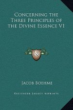 Concerning the Three Principles of the Divine Essence V1