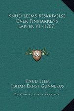Knud Leems Beskrivelse Over Finmarkens Lapper V1 (1767)