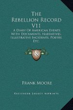 The Rebellion Record V11: A Diary Of American Events With Documents, Narratives, Illustrative Incidents, Poetry, Etc.