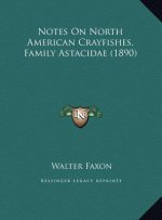Notes On North American Crayfishes, Family Astacidae (1890)