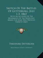 Sketch Of The Battles Of Gettysburg, July 1-3, 1863: With An Account Of The Movements Of The Respective Armies For Some Days Previous Thereto (1863)