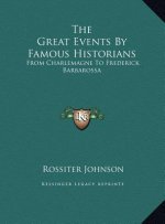 The Great Events By Famous Historians: From Charlemagne To Frederick Barbarossa