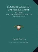 L'Oeuvre Grave De Gabriel De Saint-Aubin: Notice Historique Et Catalogue Raisonne (1914)