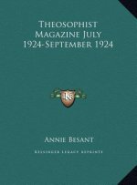 Theosophist Magazine July 1924-September 1924
