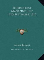 Theosophist Magazine July 1910-September 1910