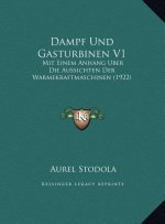 Dampf Und Gasturbinen V1: Mit Einem Anhang Uber Die Aussichten Der Warmekraftmaschinen (1922)