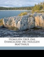 Homilien Uber Das Evangelium Des Heiligen Matthaus