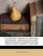 The Ridpath Library of Universal Literature. a Biographical and Bibliographical Summary of the World's Most Eminent Authors