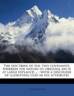The Doctrine of the Two Covenants, Wherein the Nature of Original Sin Is at Large Explain'd ...: With a Discourse of Glorifying God in His Attributes