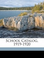 School Catalog, 1919-1920