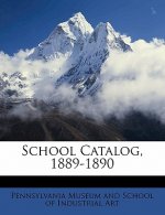 School Catalog, 1889-1890