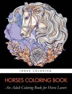 Horses Coloring Book