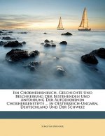 Ein Chorherrenbuch.