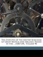 The Statutes of the United Kingdom of Great Britain and Ireland, Passed in the ... [1807-69]., Volume 90
