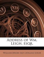 Address of Wm. Leigh, Esqr.