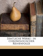 Samtliche Werke: In Chronologischer Reihenfolge
