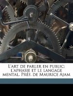 L'art de parler en public; l'aphasie et le langage mental. Préf. de Maurice Ajam