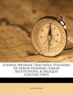 Ioannis Medinae Tractatus Vtilissimi: de Rerum Dominio, Earum Restitutione, & Reliquis Contractibus