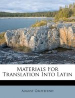 Materials for Translation Into Latin
