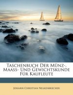 Taschenbuch Der Munz-, Maass- Und Gewichtskunde Fur Kaufleute