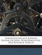 Lebensgeschichte Johann Kaspar Eschers, Burgermeisters Der Republik Zurich