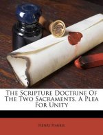 The Scripture Doctrine of the Two Sacraments, a Plea for Unity