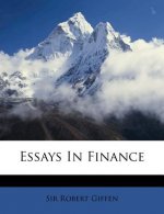 Essays in Finance