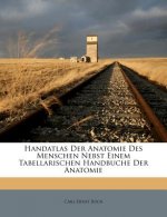 Handatlas Der Anatomie Des Menschen Nebst Einem Tabellarischen Handbuche Der Anatomie